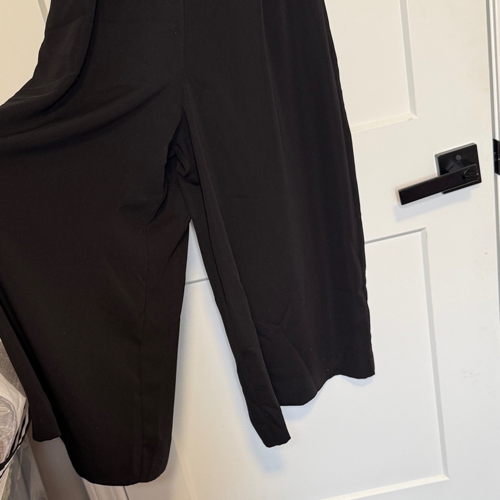 JCREW NWT Drapey back Black Jumpsuit - size 00‎ - Picture 5 of 11